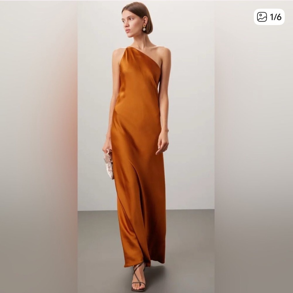 Obando One Shoulder Dress Size 4